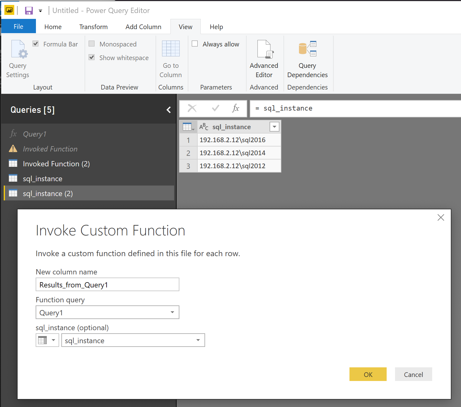 Dynamic data sources in PowerBI Desktop • Sargable • Making your data ...